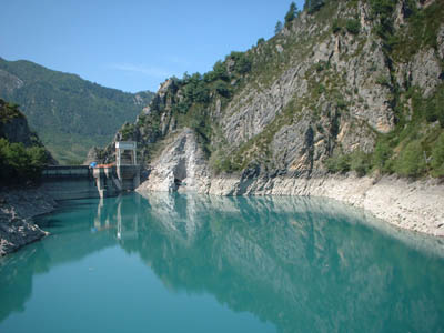 barrage de chaudanne